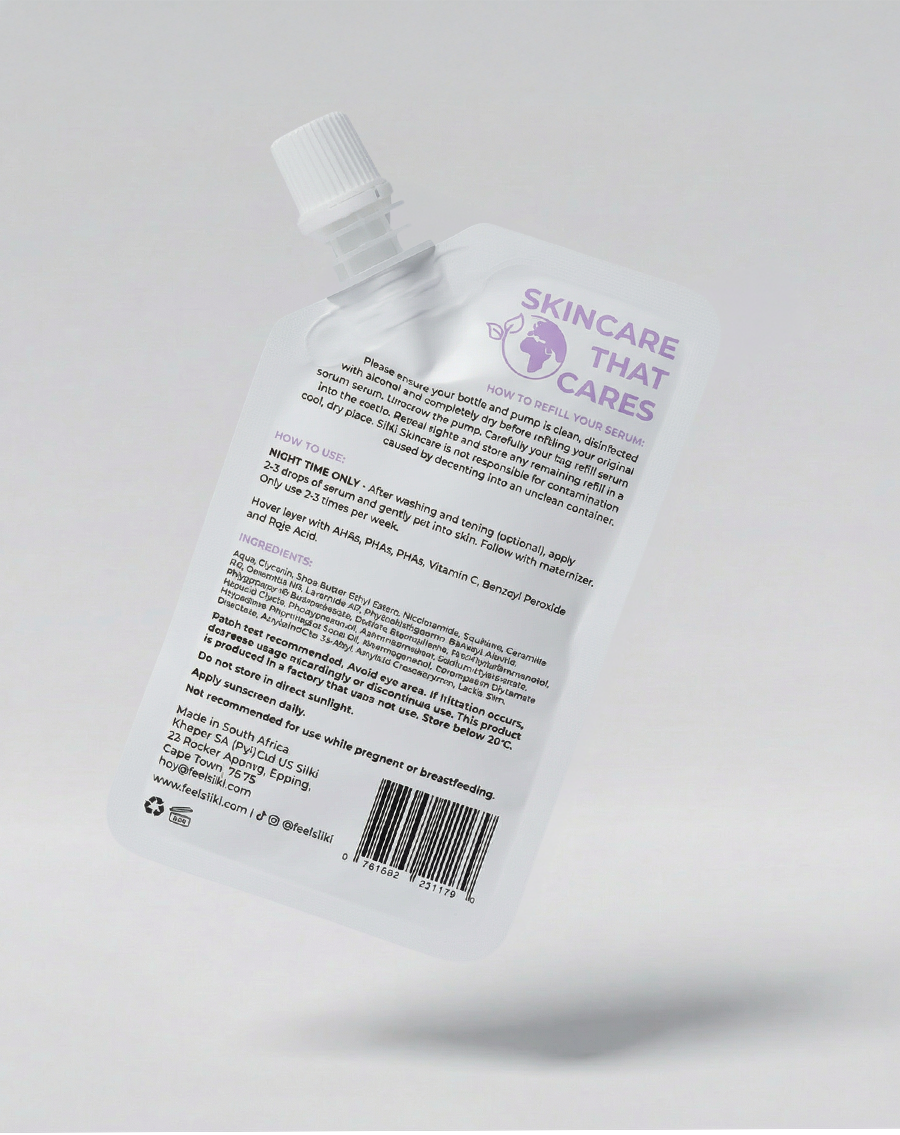 0.5% Retinol Beginner Serum Refill Sachet- 50ml - Image 2