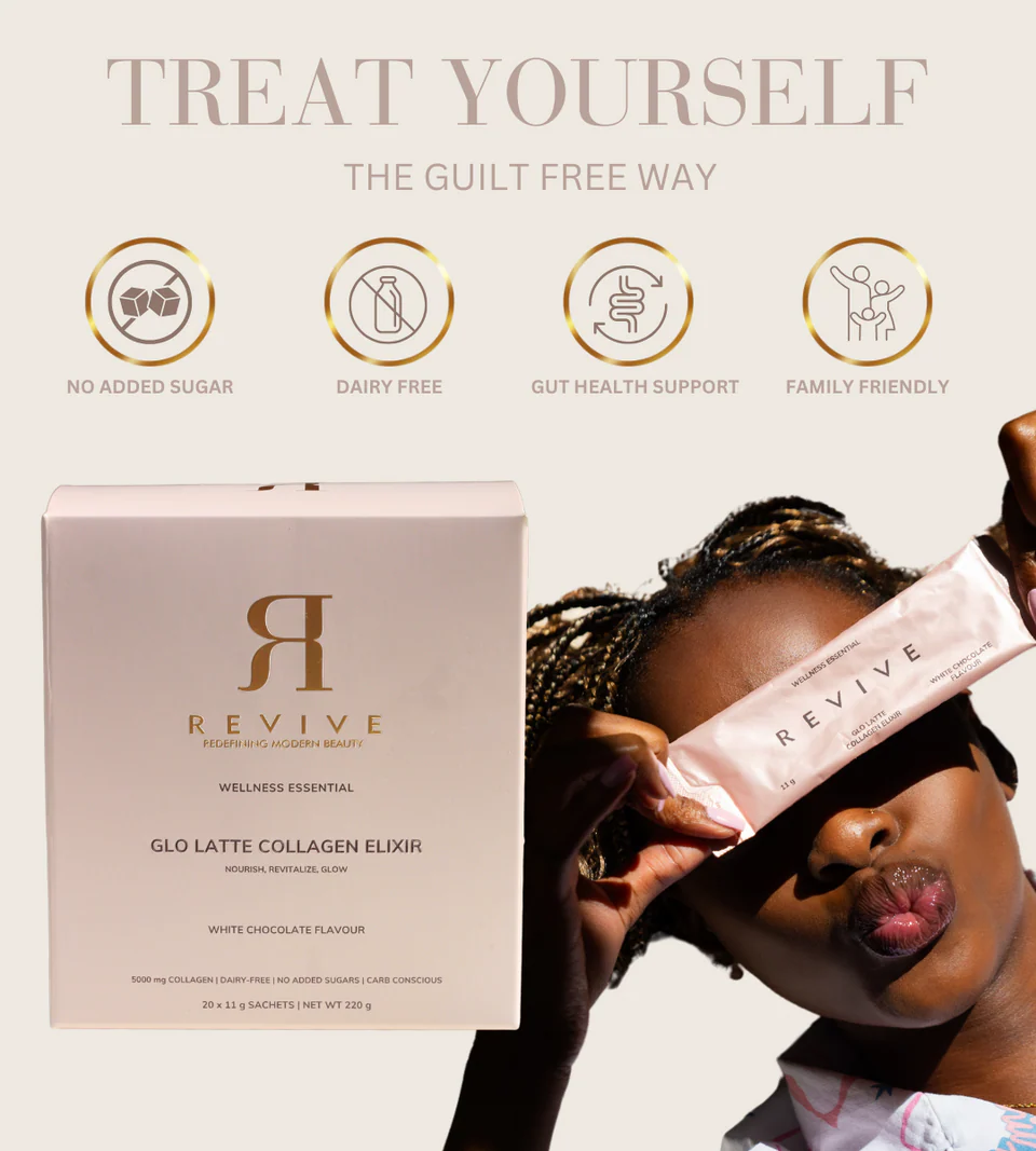 Glo Latte Collagen Elixir Sachets - White Chocolate - Image 3