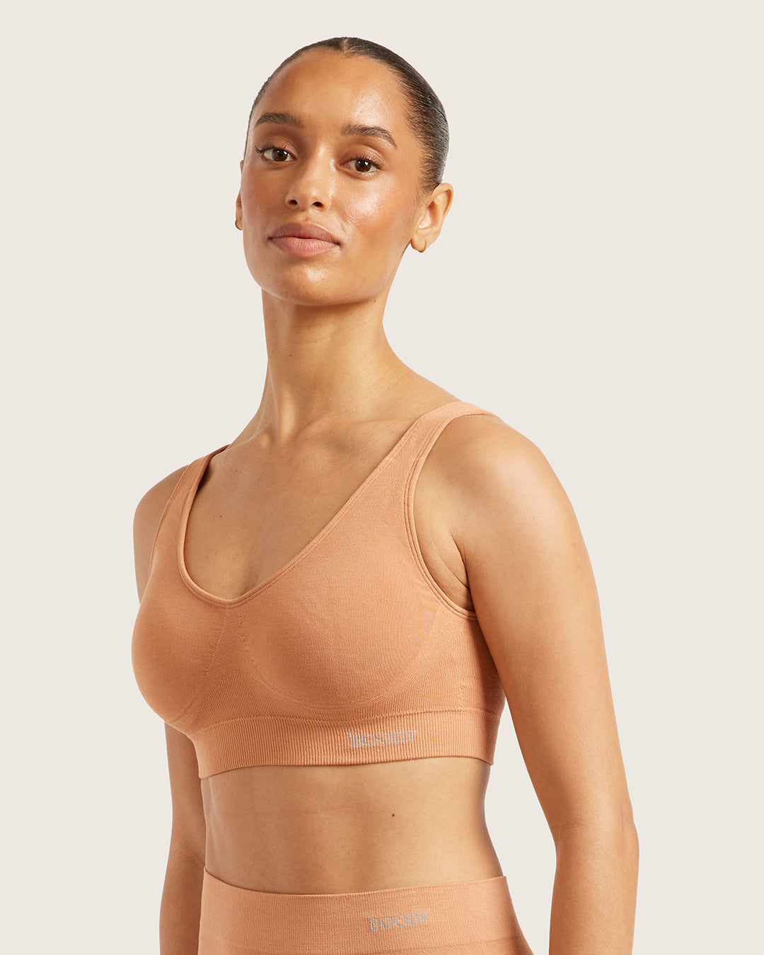 Boody Bamboo Padded Shaper Crop Bra - Image 6