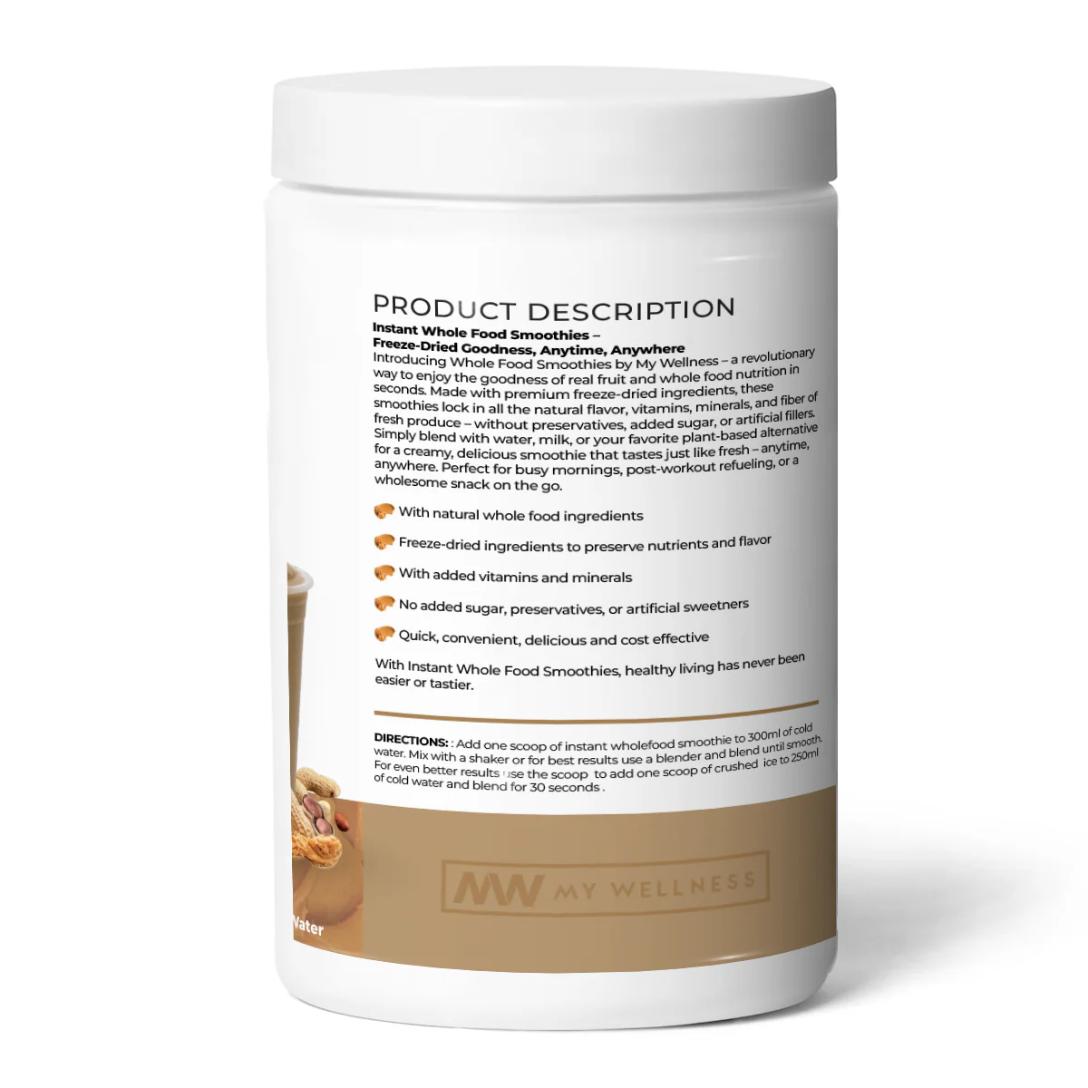 My Wellness Instant Wholefood Protein Smoothie - Image 2
