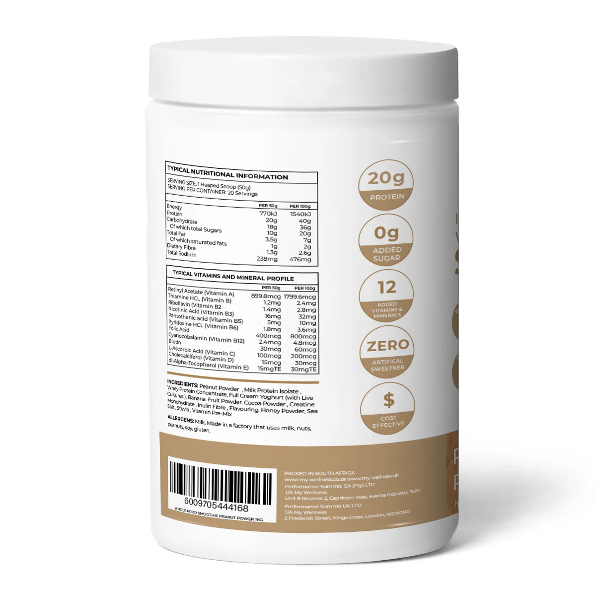 My Wellness Instant Wholefood Protein Smoothie - Image 3