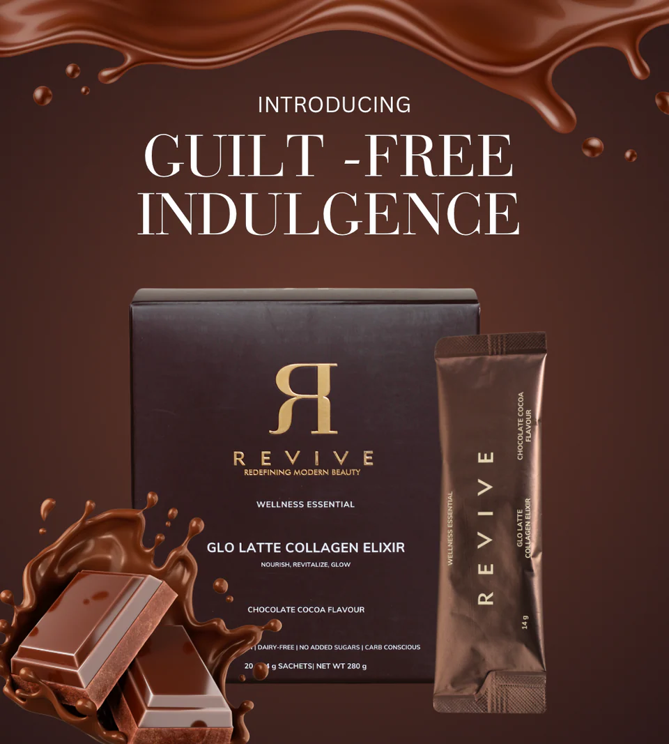 Glo Latte Collagen Elixir Sachets - Chocolate Cocoa - Image 3